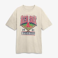 T-shirt Fanatics beige Boston Red Sox Stadium Slub pour homme