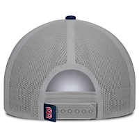 Men's Fanatics White/Navy Boston Red Sox Designated A-Frame Foam Front Trucker Adjustable Hat