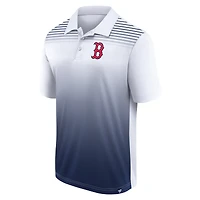 Polo de jeu Sandlot Fanatics pour hommes blanc/bleu marine des Red Sox Boston