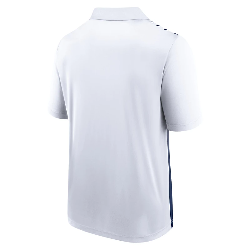 Men's Fanatics White/Navy Boston Red Sox Sandlot Game Polo