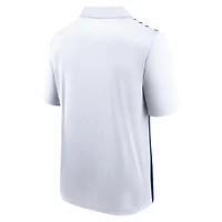 Men's Fanatics White/Navy Boston Red Sox Sandlot Game Polo
