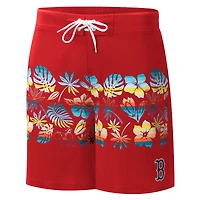 Men's G-III Sports by Carl Banks Red Boston Sox Breeze Volley Swim Shorts