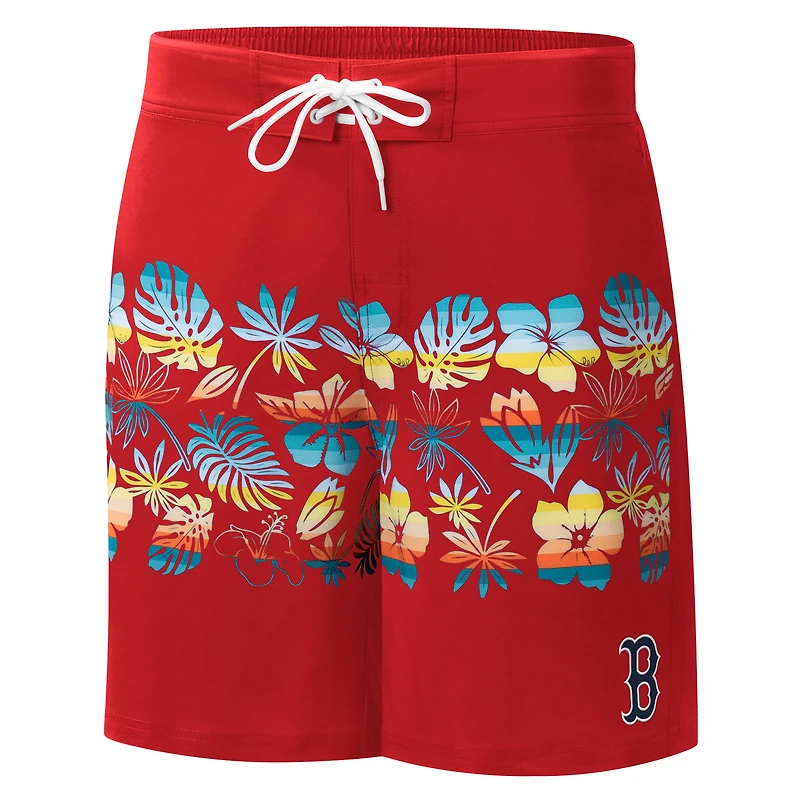 Short de bain pour homme G-III Sports by Carl Banks Red Boston Red Sox Breeze Volley