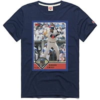 T-shirt de baseball Topps pour homme, hommage à David Ortiz, bleu marine, Boston Red Sox 2003