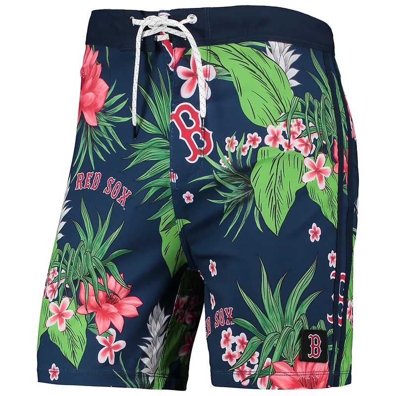 Men's Hurley x '47 Navy Boston Red Sox Phantom Tailgate Swim Shorts