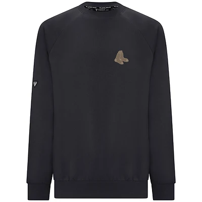 Men's Levelwear Black Boston Red Sox Connect Logo Sweatshirt
