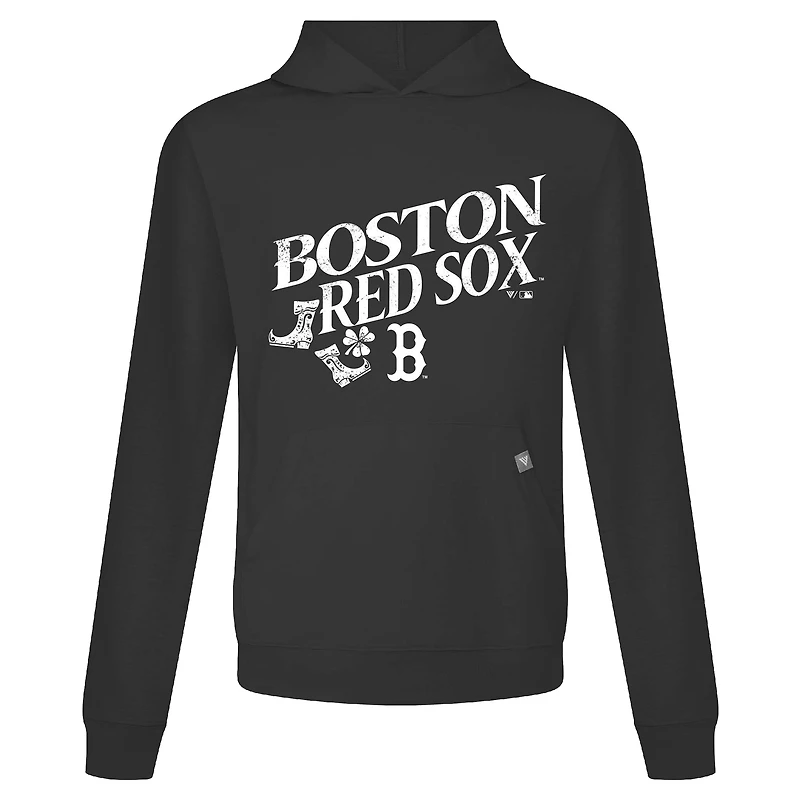 Sweat à capuche noir pour homme Boston Red Sox St. Patrick's Day Relay Boots Levelwear