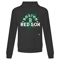 Sweat à capuche noir pour homme Boston Red Sox St. Patrick's Day Relay Shamrock