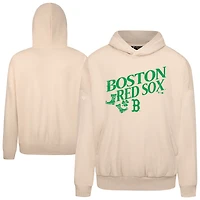 Sweat à capuche kaki pour homme Boston Red Sox St. Patrick's Day de Levelwear