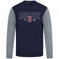 Men's Levelwear Navy Boston Red Sox Accolade Ultimate Textbook Pullover Sweatshirt