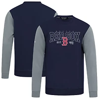 Men's Levelwear Navy Boston Red Sox Accolade Ultimate Textbook Pullover Sweatshirt