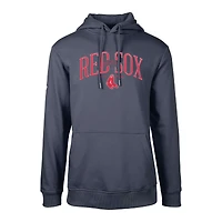 Sweat à capuche rétro bleu marine pour homme de la collection Cooperstown Podium des Boston Red Sox