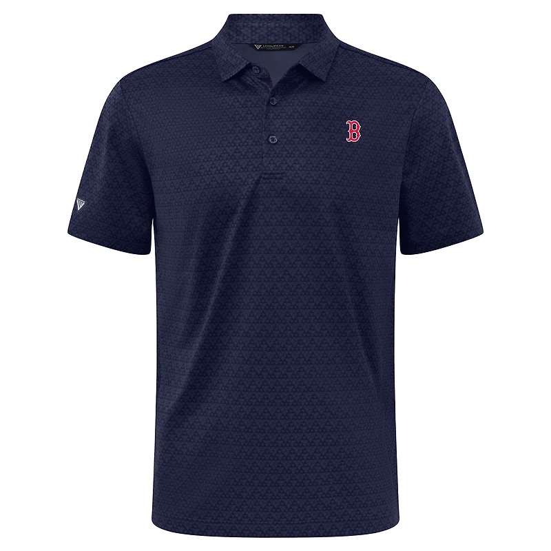 Men's Levelwear Navy Boston Red Sox System Insignia 2.0 Polo