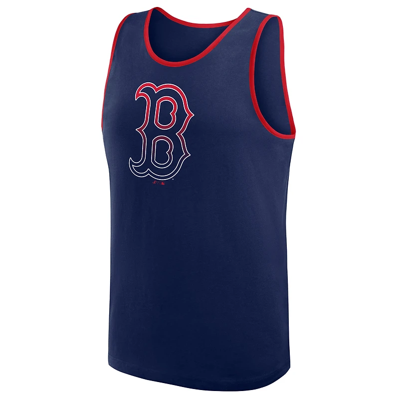 Men's Logo Athletic Navy Boston Red Sox Unmatched Success Tank Top