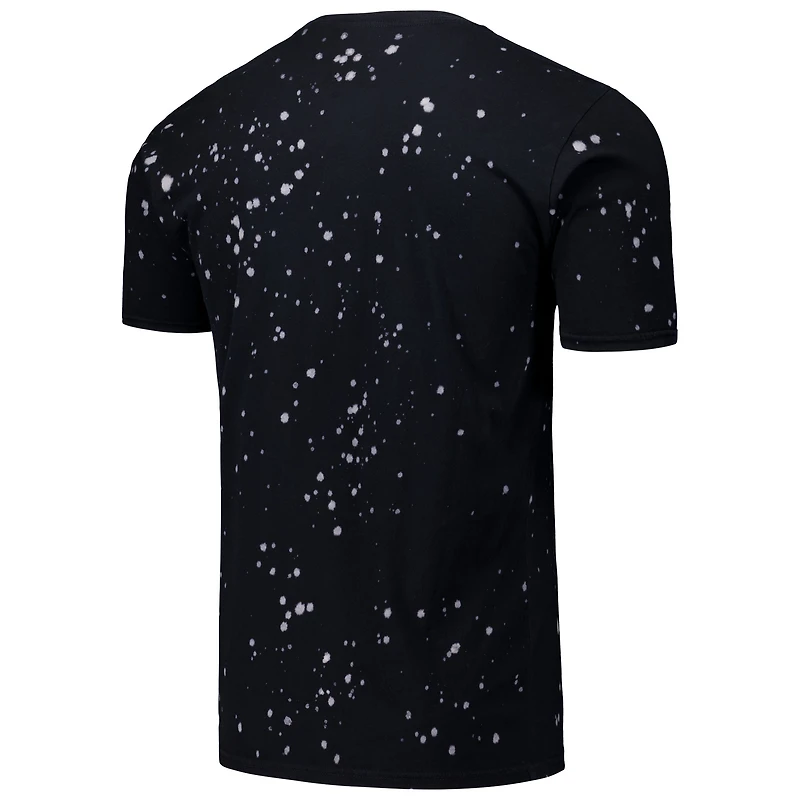 T-shirt Majestic Threads pour hommes, noir/blanc, Boston Red Sox Splatter