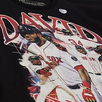 T-shirt Mitchell & Ness David Ortiz noir Boston Red Sox Legendary Collage Player pour homme
