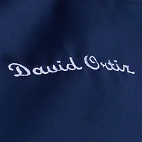 Men's Mitchell & Ness David Ortiz Navy Boston Red Sox Legends Collection Lightweight Satin Full-Snap Jacket