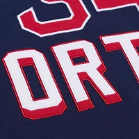 Men's Mitchell & Ness David Ortiz Navy Boston Red Sox  Player Collection Premium T-Shirt