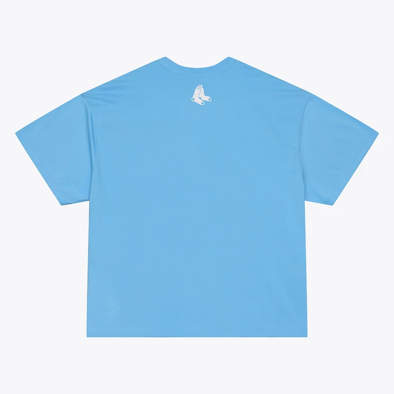 Men's Mitchell & Ness Light Blue Boston Red Sox Insignia Premium T-Shirt