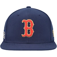 Men's Mitchell & Ness Navy Boston Red Sox Champ'd Up Snapback Hat