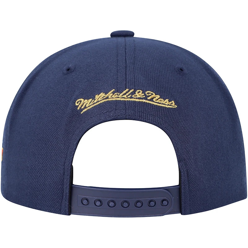 Men's Mitchell & Ness Navy Boston Red Sox Champ'd Up Snapback Hat
