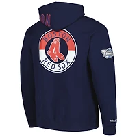 Chandail à capuchon enfiler pour homme de la collection Boston Red Sox Mitchell & Ness, bleu marine