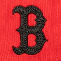 Men's Mitchell & Ness Red Boston Red Sox Corduroy Snapback Hat