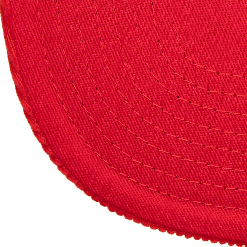 Casquette snapback en velours côtelé rouge Boston Red Sox de Mitchell & Ness pour homme