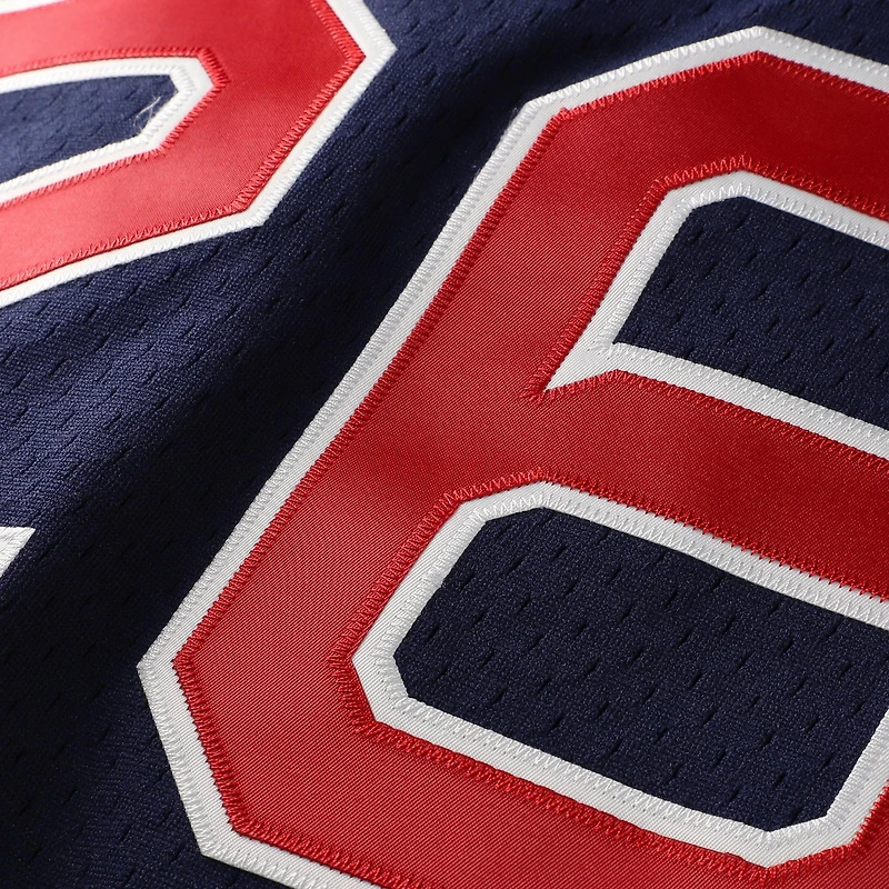 Men's Mitchell & Ness Wade Boggs Navy Boston Red Sox Authentic Batting Practice Jersey