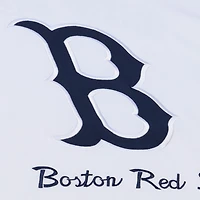 T-shirt homme Mitchell & Ness blanc Boston Red Sox Cooperstown Collection Arctic