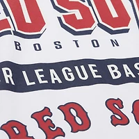 Men's Mitchell & Ness White Boston Red Sox Cooperstown Collection Team Origins Premium T-Shirt