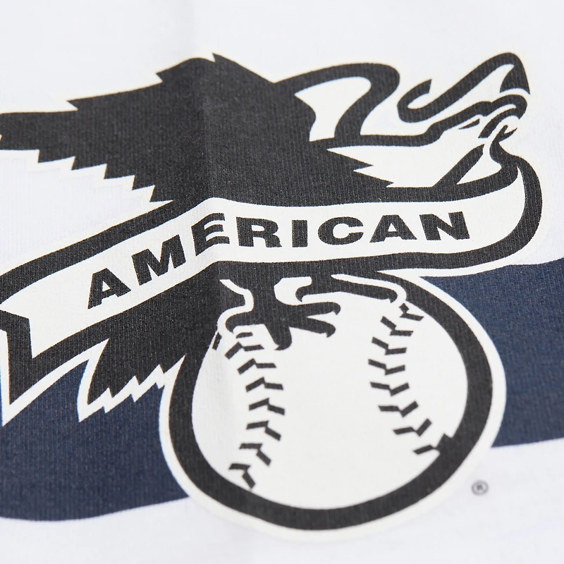 Men's Mitchell & Ness White Boston Red Sox Cooperstown Collection Team Origins Premium T-Shirt