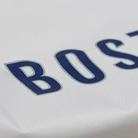 Veste coupe-vent à capuche Mitchell & Ness White Boston Red Sox Yacht Rock Coaches pour homme