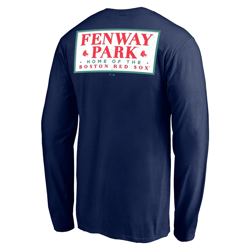 Men's  Navy Boston Red Sox Fenway Faithful T-Shirt