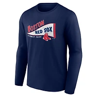 Men's  Navy Boston Red Sox Hometown Graphic Long Sleeve T-Shirt