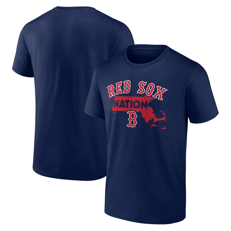 Men's Navy Boston Red Sox Hometown Graphic T-Shirt