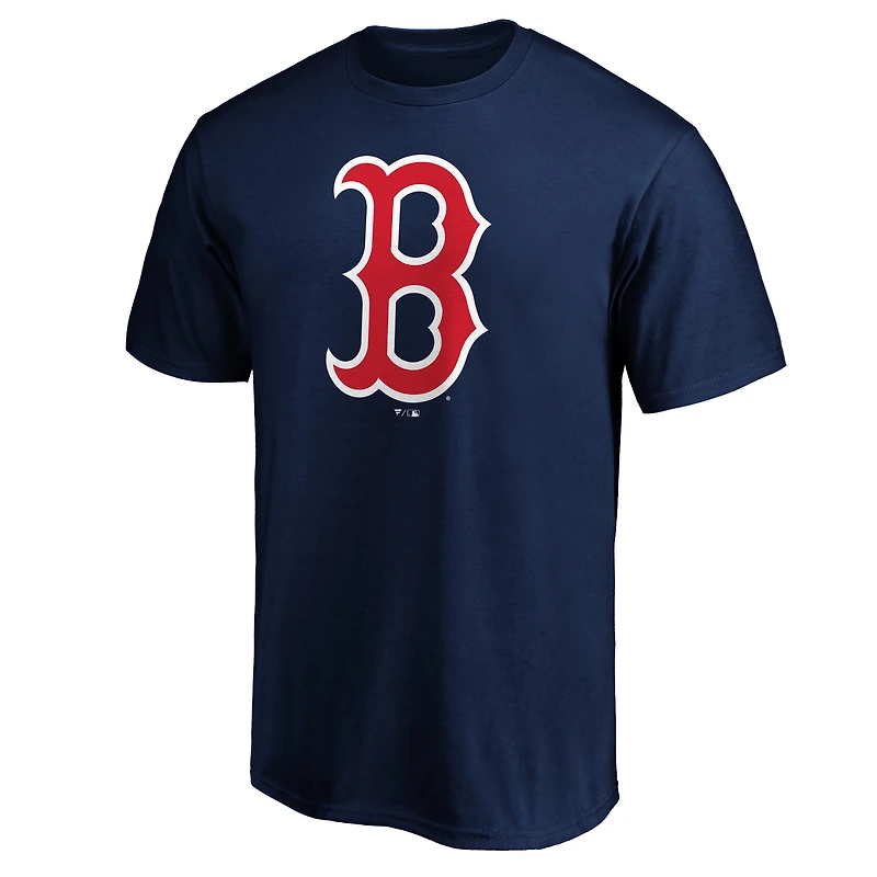 Men's Charcoal Boston Red Sox Official Logo T-Shirt