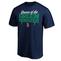 Men's  Navy Boston Red Sox Team Adrenaline T-Shirt