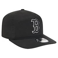Casquette ajustable New Era 19TWENTY noire/blanche pour homme, Boston Red Sox