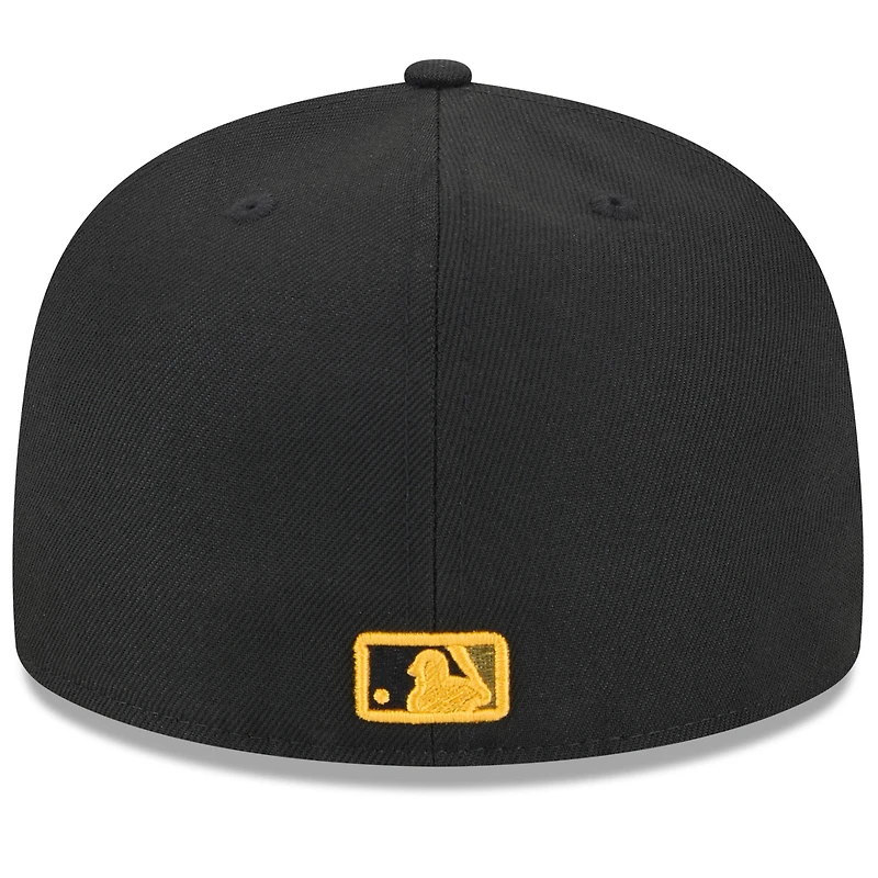 Casquette ajustée 59FIFTY pour la Journée des forces armées 2024 New Era noire Red Sox de Boston hommes