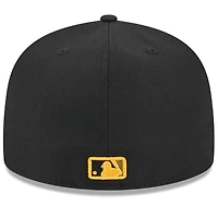 Casquette ajustée 59FIFTY pour la Journée des forces armées 2024 New Era noire Red Sox de Boston hommes