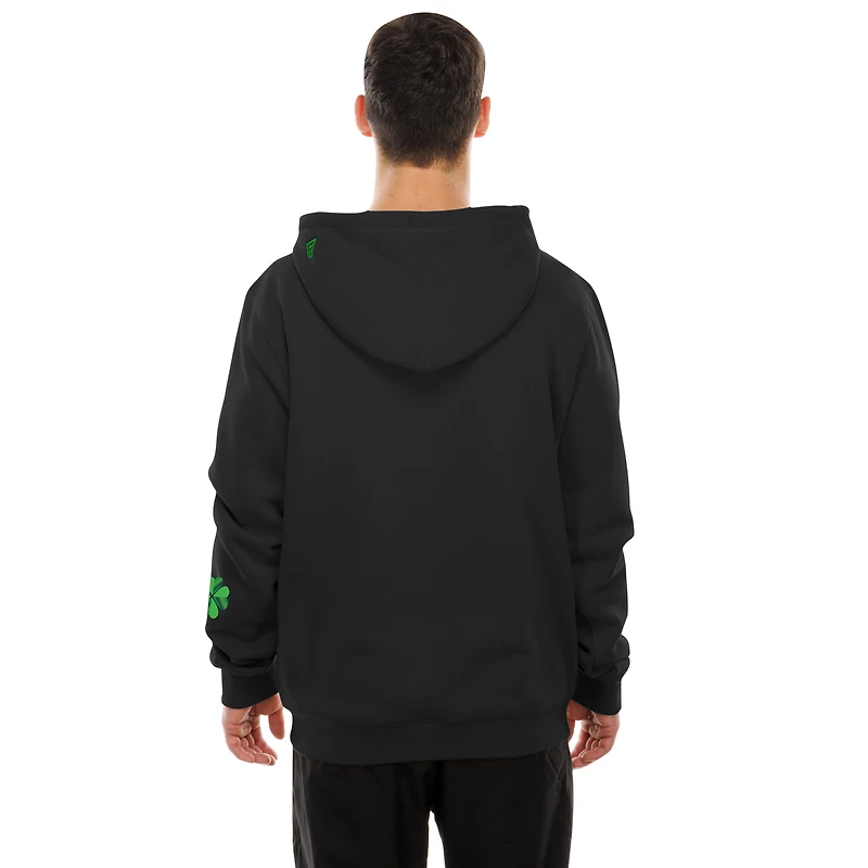 Men's New Era  Black Boston Red Sox 2026 St. Patrick's Day Fleece Hoodie