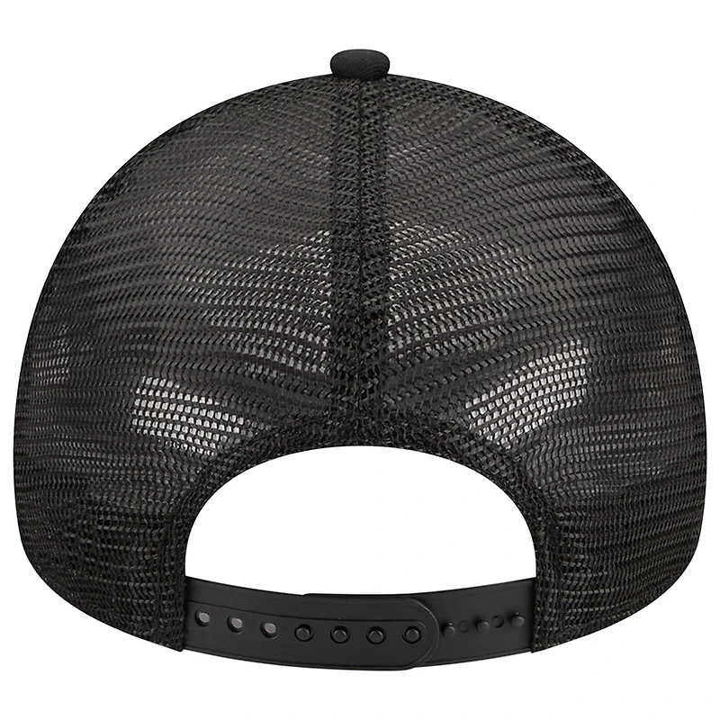 Casquette réglable Trucker A-Frame 9FORTY New Era noire des Red Sox de Boston pour hommes