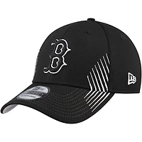 Casquette flexible Active Dash Mark 39THIRTY des Red Sox de Boston New Era pour hommes, noire