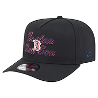 Casquette snapback 9FIFTY A-Frame noire Boston Red Sox pour homme New Era
