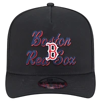 Casquette snapback 9FIFTY A-Frame noire Boston Red Sox pour homme New Era