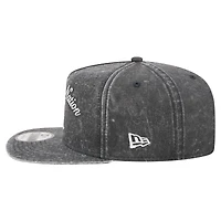 Casquette snapback New Era 9FIFTY noire pour homme, logo Boston Red Sox City, style A-Frame.
