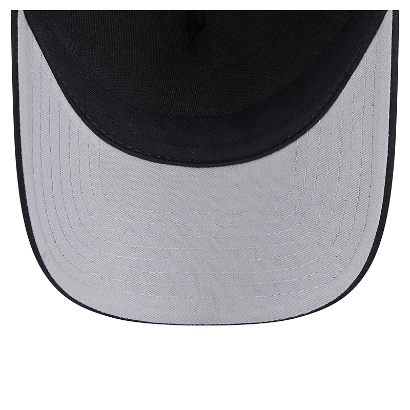 Casquette ajustable 9FORTY A-Frame M-Crown Trucker noire à motif dégradé Boston Red Sox de New Era pour homme