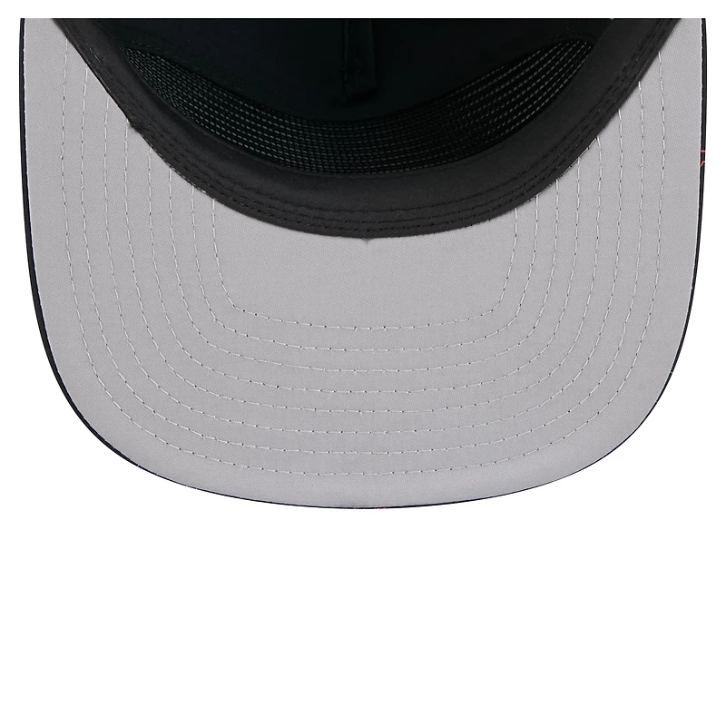 Men's New Era  Black Boston Red Sox Gummy Golfer Trucker Adjustable Hat