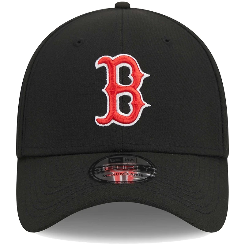 Casquette Flex 39THIRTY Boston Red Sox New Era pour homme avec logo noir
